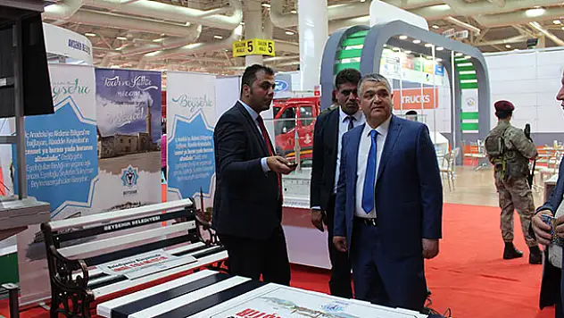 Beyşehir Belediyesi'nin standı ilgi topluyor
