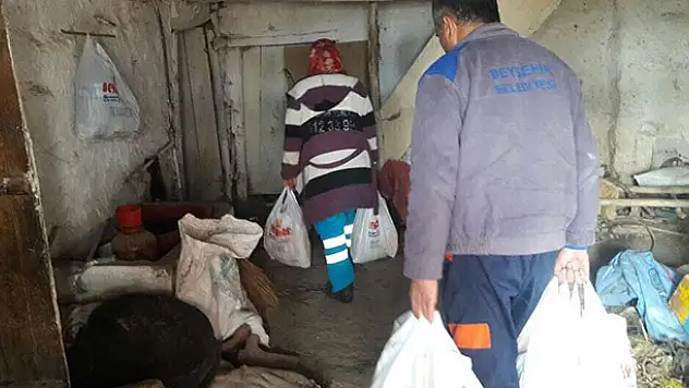 Beyşehir Belediyesi yoksul ailelerin umudu oldu