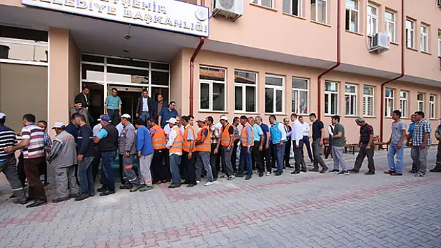 Beyşehir Belediyesinde bayramlaşma