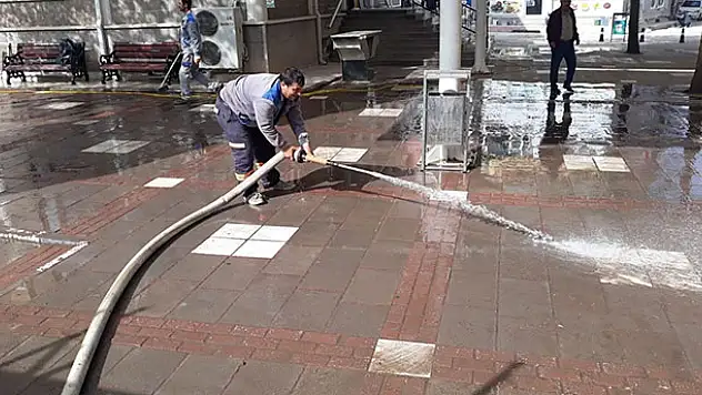 Beyşehir Belediyesinden camilerde Ramazan mesaisi