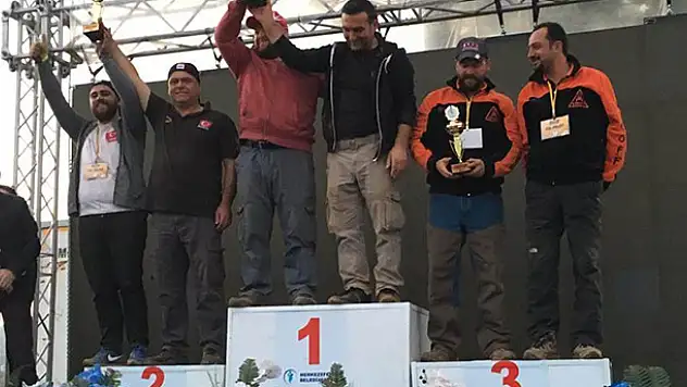 Beyşehir Belediyesporlu off-road pilotunun ikincilik başarısı