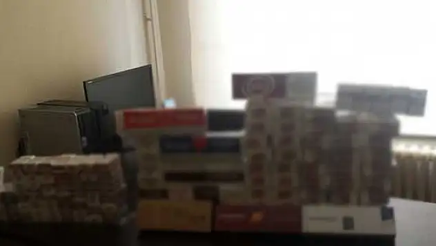 Beyşehir'de 758 paket kaçak sigara ele geçirildi