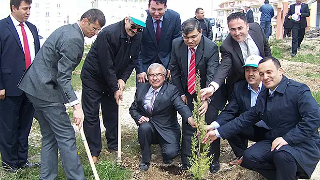 Beyşehir'de ağaçlandırma çalışmaları