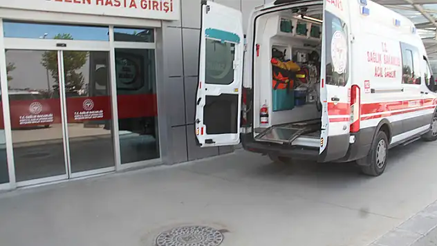 Beyşehir'de ağaçtan düşen kişi yaralandı
