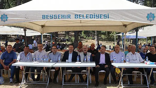 Beyşehir'de Anamas Dağının eteklerinde yayla şenliği
