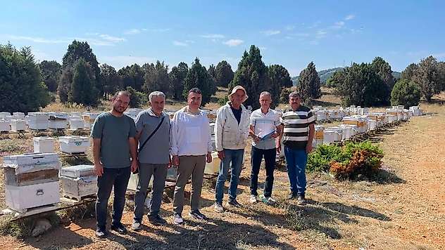 Beyşehir'de arıcılara destek ziyareti