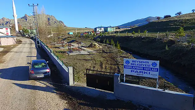 Beyşehir'de belediye çalışmaları