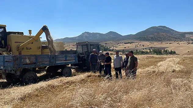 Beyşehir'de biçerdöver kontrolleri sürüyor
