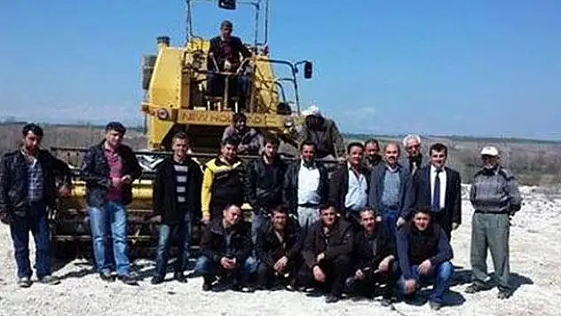 Beyşehir'de biçerdöver operatörlerine eğitim