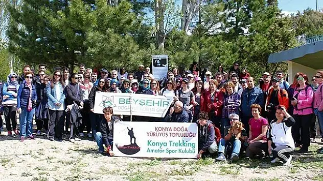Beyşehir'de doğa yürüyüşü