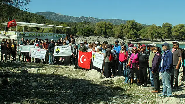 Beyşehir'de doğa yürüyüşü
