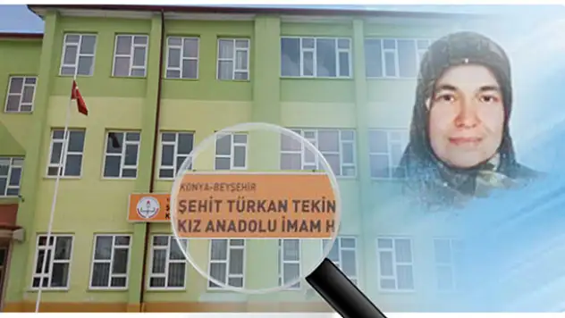 Beyşehir'de FETÖ'nün el konulan okuluna şehit ismi verildi