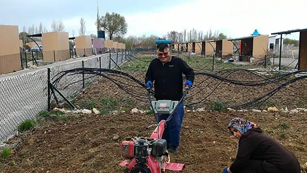 Beyşehir'de hobi bahçeleri sezonu başladı