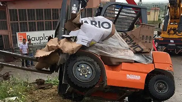 Beyşehir'de iş kazası: 1 yaralı