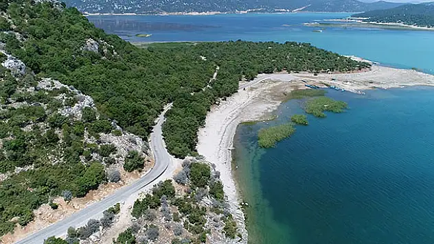 Beyşehir'de İskele Piknik Alanı yolu asfaltlandı