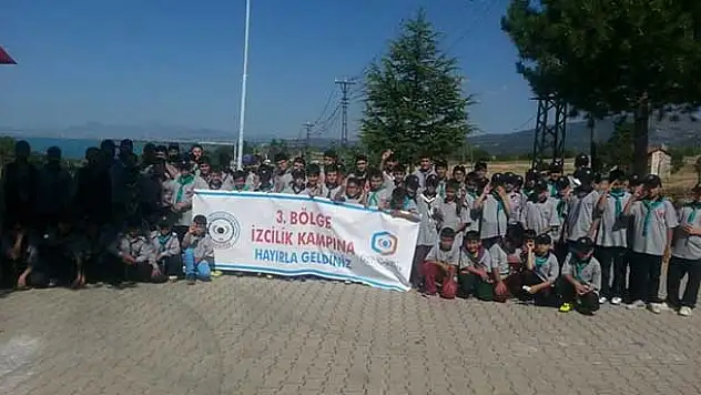 Beyşehir'de izcilik kampı