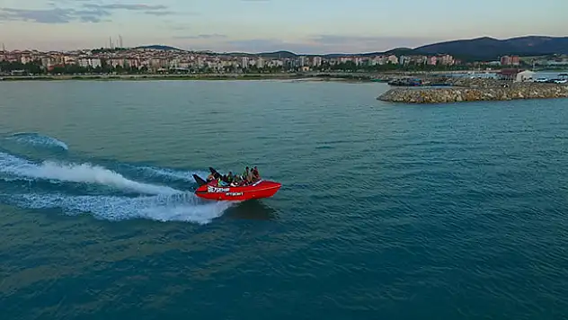 Beyşehir'de 'jetboat' heyecanı