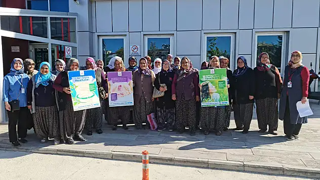 Beyşehir'de kadınlara kanser taraması yapıldı 
