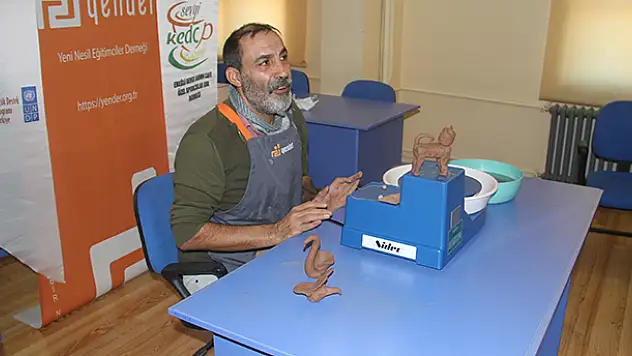 Beyşehir'de kaybolan çömlekçilik mesleği yeniden canlandırılıyor