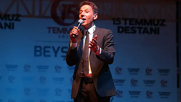 Beyşehir'de Mustafa Yıldızdoğan coşkusu