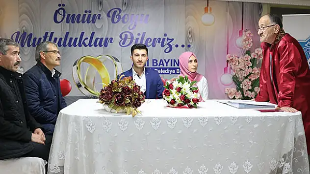 Beyşehir'de nikah işlemlerinde koronavirüs tedbiri