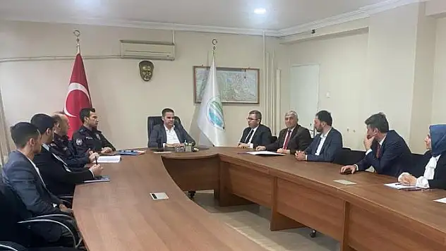 Beyşehir'de seçim güvenliği ve istişare toplantısı
