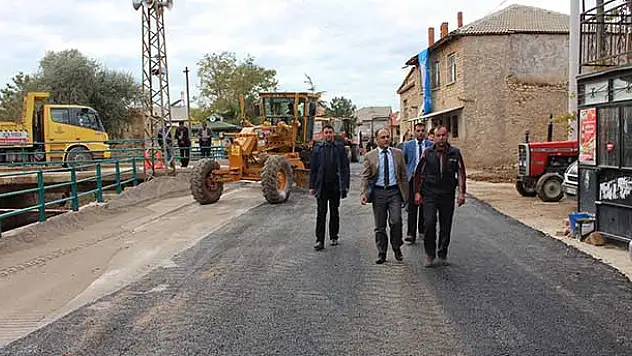 Beyşehir'de Sıcak Asfalt Çalışmaları