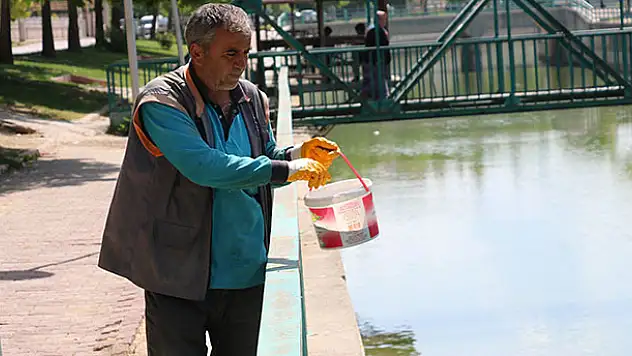 Beyşehir'de simulium mücadelesi sürüyor