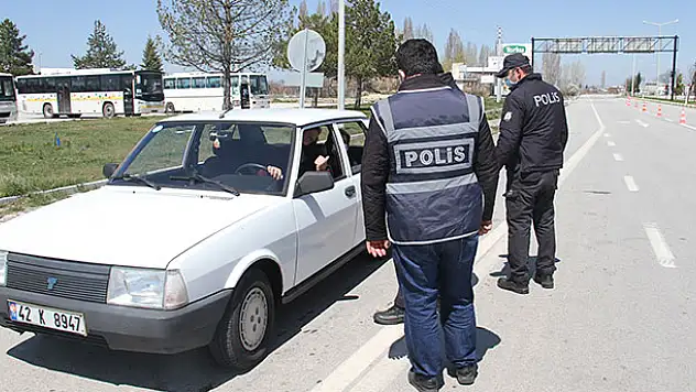Beyşehir'de sokağa çıkma yasağına uyuluyor