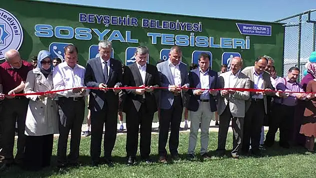 Beyşehir'de Spor Kompleksi Törenle Açıldı