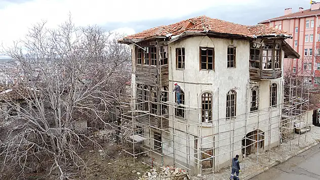 Beyşehir'de tarihi Kuva-yı Milliye Karargahı'nda restore çalışmalarına başlandı
