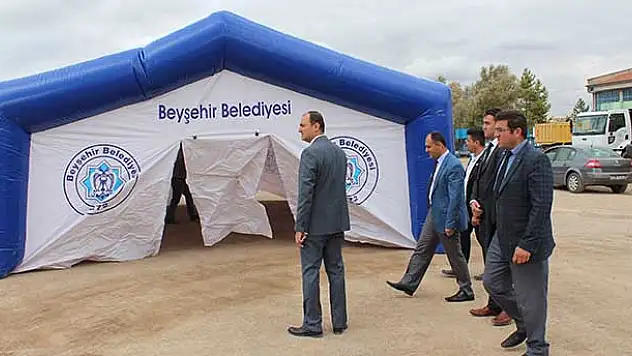 Beyşehir'de Taziye Çadırı Hizmeti Dönemi