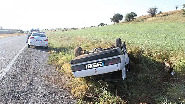 Beyşehir'de trafik kazası: 3 yaralı