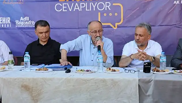 Beyşehir'de vatandaş soru Başkan cevapladı