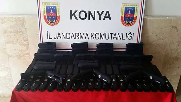 Beyşehir'de yasa dışı av tüfeği üretimine Jandarma engeli