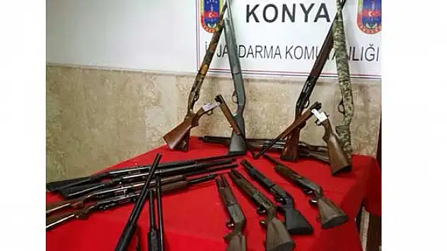 Beyşehir'de yasa dışı silah üretimi