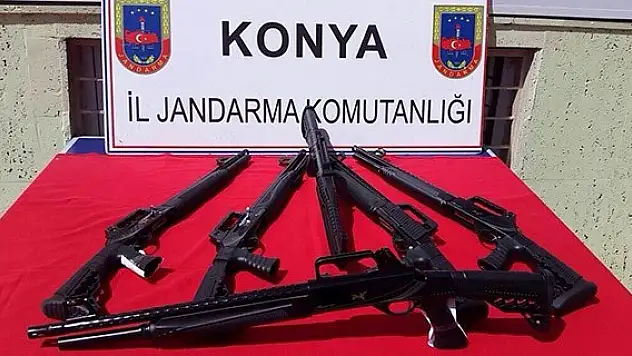 Beyşehir'de yasa dışı tüfek satışı yapan 3 av bayisi kapatıldı