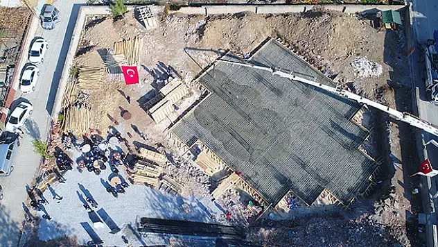 Beyşehir'de Yeni Ravza Camisi'nin yapımına dualarla başlandı