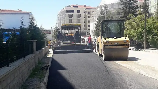 Beyşehir'de yollar iyileştiriliyor