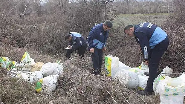 Beyşehir'de zabıta ekipleri bozuk peynirleri imha etti