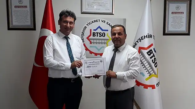 Beyşehir'deki ihtiyaç sahibi öğrencilere eğitim yardımı
