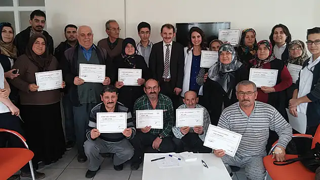 Beyşehir Devlet Hastanesi Diyabet Okulu ilk mezunlarını verdi