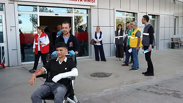 Beyşehir Devlet Hastanesi'nde HAP tatbikatı gerçekleştirildi