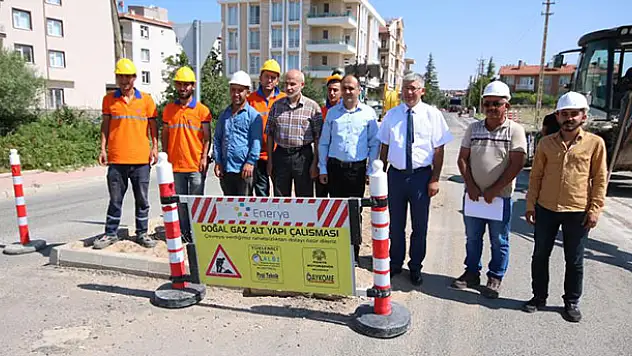 Beyşehir doğalgaza kavuşuyor