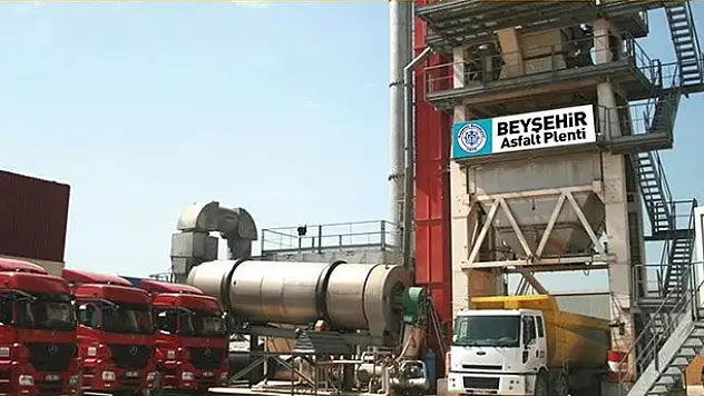 Beyşehir'e asfalt plenti tesisi müjdesi