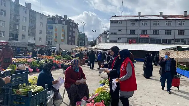 Beyşehir'e Dünya Kadınlar Günü'nde kadınlar için stant açıldı
