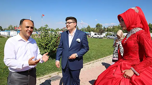 Beyşehir, evlenecek çiftler için doğal fotoğraf stüdyosu oldu