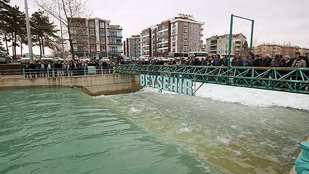 Beyşehir Göl'ü balıkları artık BSA kanalına akmayacak