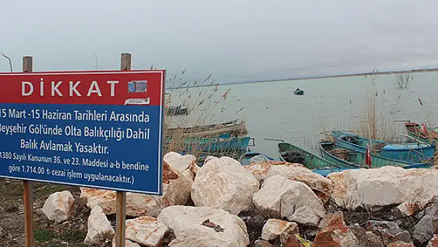 Beyşehir Gölü'nde av yasağı başlıyor