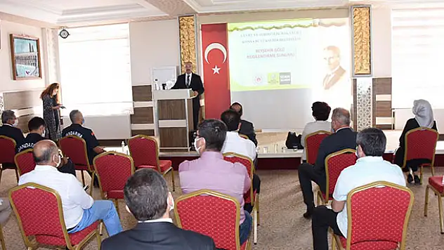 Beyşehir Gölü'nün temizlenmesi çalışmaları masaya yatırıldı